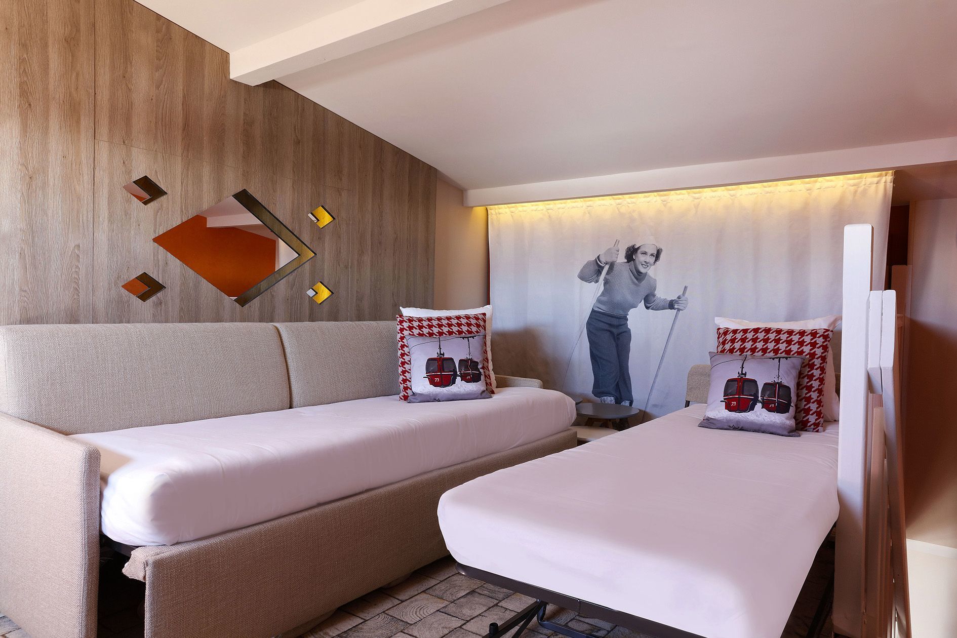 Grandes Rousses Hotel & Spa - Panoramic Duplex Room