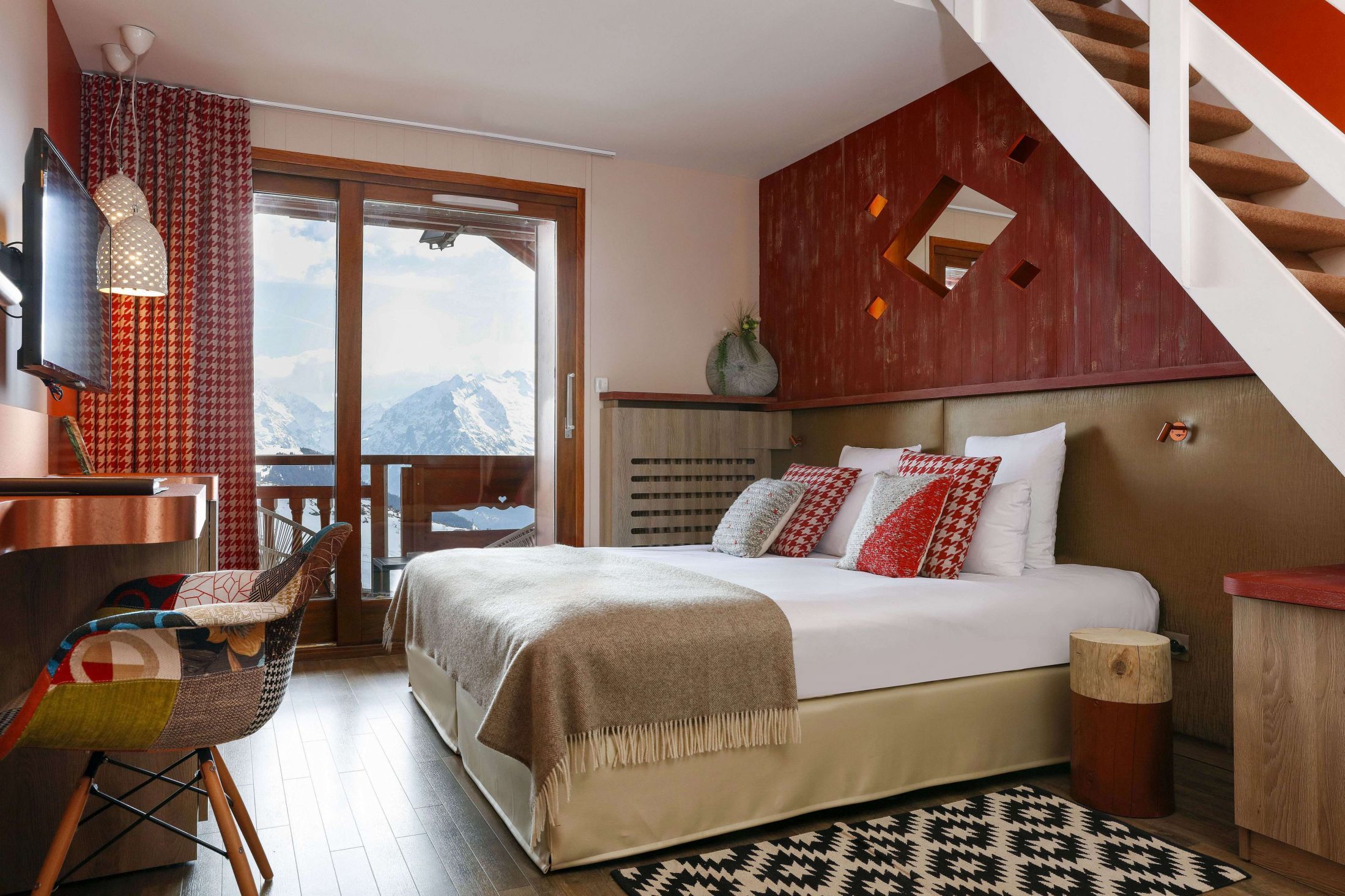 Grandes Rousses Hotel & Spa - Panoramic Duplex Room