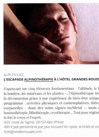 LES HARDIS GRANDES ROUSSES HOTEL & SPA ALPE D'HUEZ